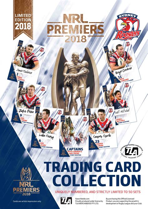 NRL 2018 premiership odds: Sydney Roosters favourites, .